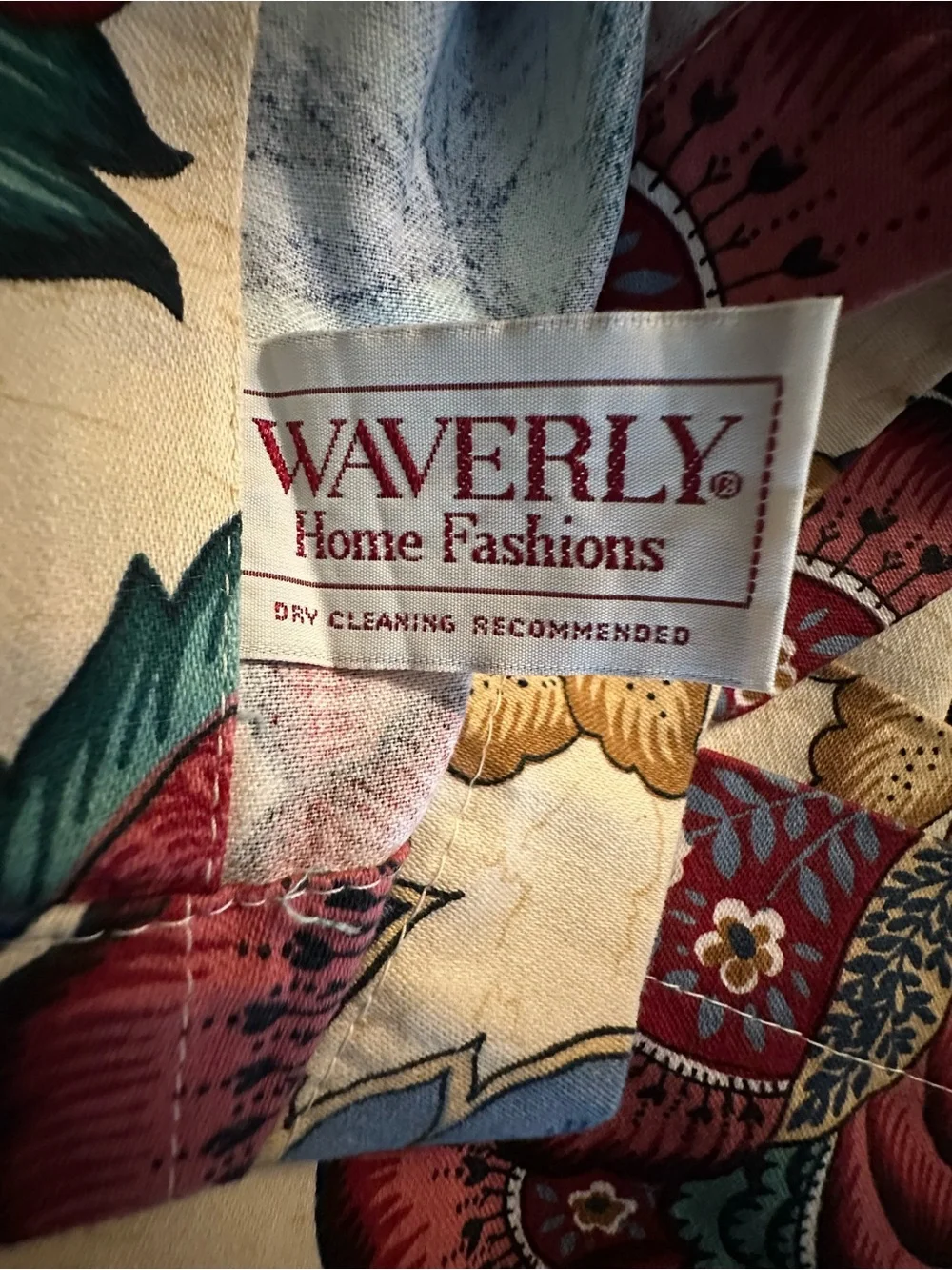 Waverly Greenfield Village Henry Ford Museum Jacobean Floral Shower Curtain